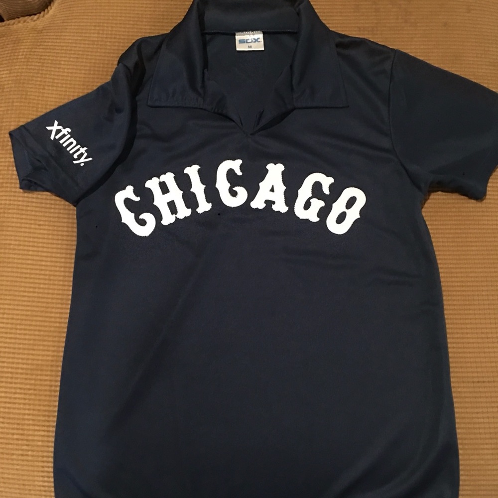 White Sox SGA 1970’s collared jersey size M